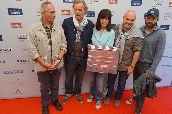 Dominik Graf, Ralf Huettner, Ute Wieland, Uwe Boll, Baran Bo Odar (©Foto: Martin Schmitz)